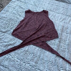 Zyia tie tank - Breast Cancer Pink release